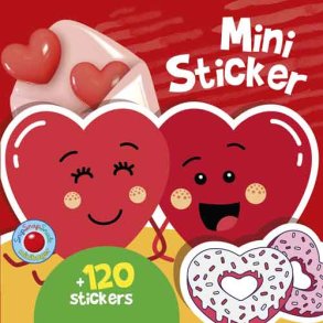 Snip snap snude stickers bog 120 stk. hjerte